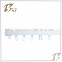 PVC material straight ceiling single curtain track